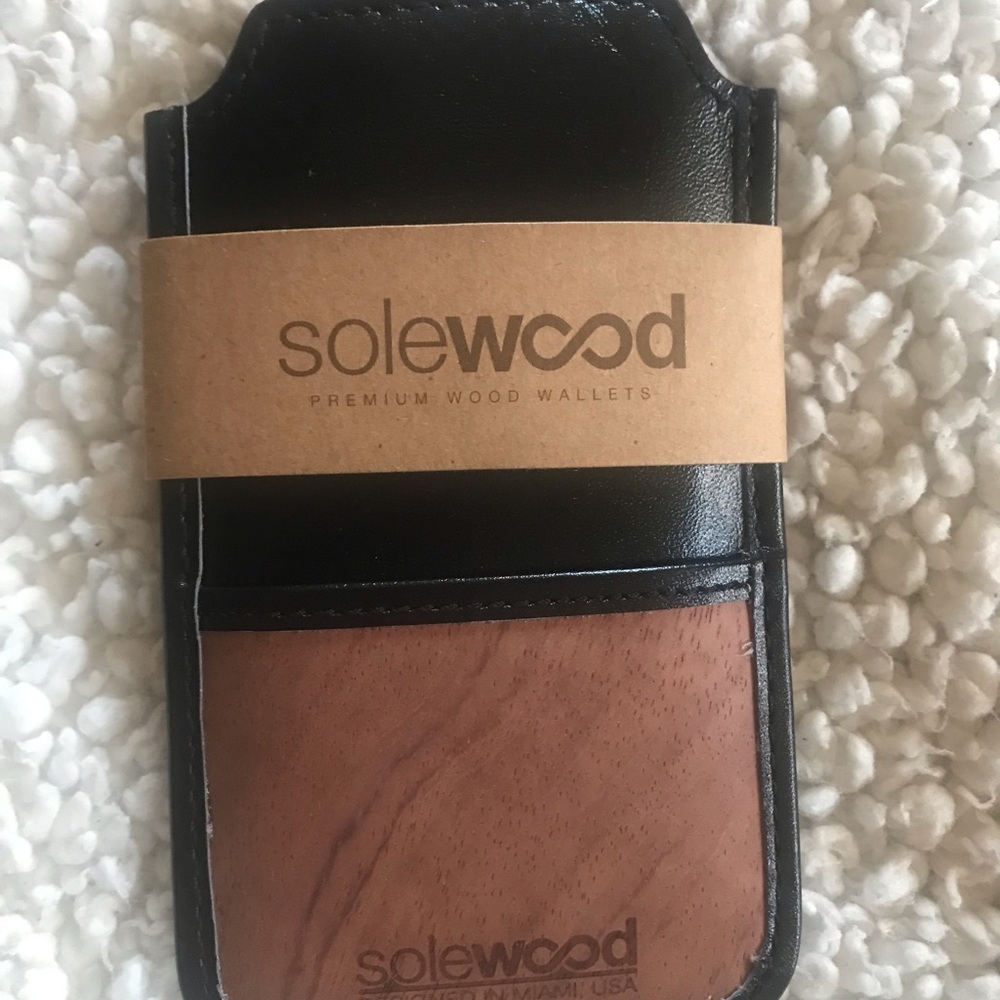 CARD SOLEWOOD WALLET